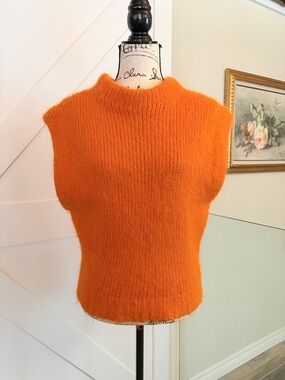 ZARA wool and alpaca blend vest Sweater Stretch - Bloggers favourite